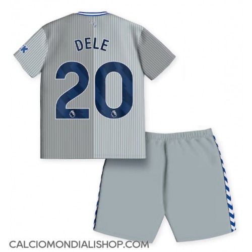 Maglie da calcio Everton Dele Alli #20 Terza Maglia Bambino 2023-24 Manica Corta (+ Pantaloni corti)